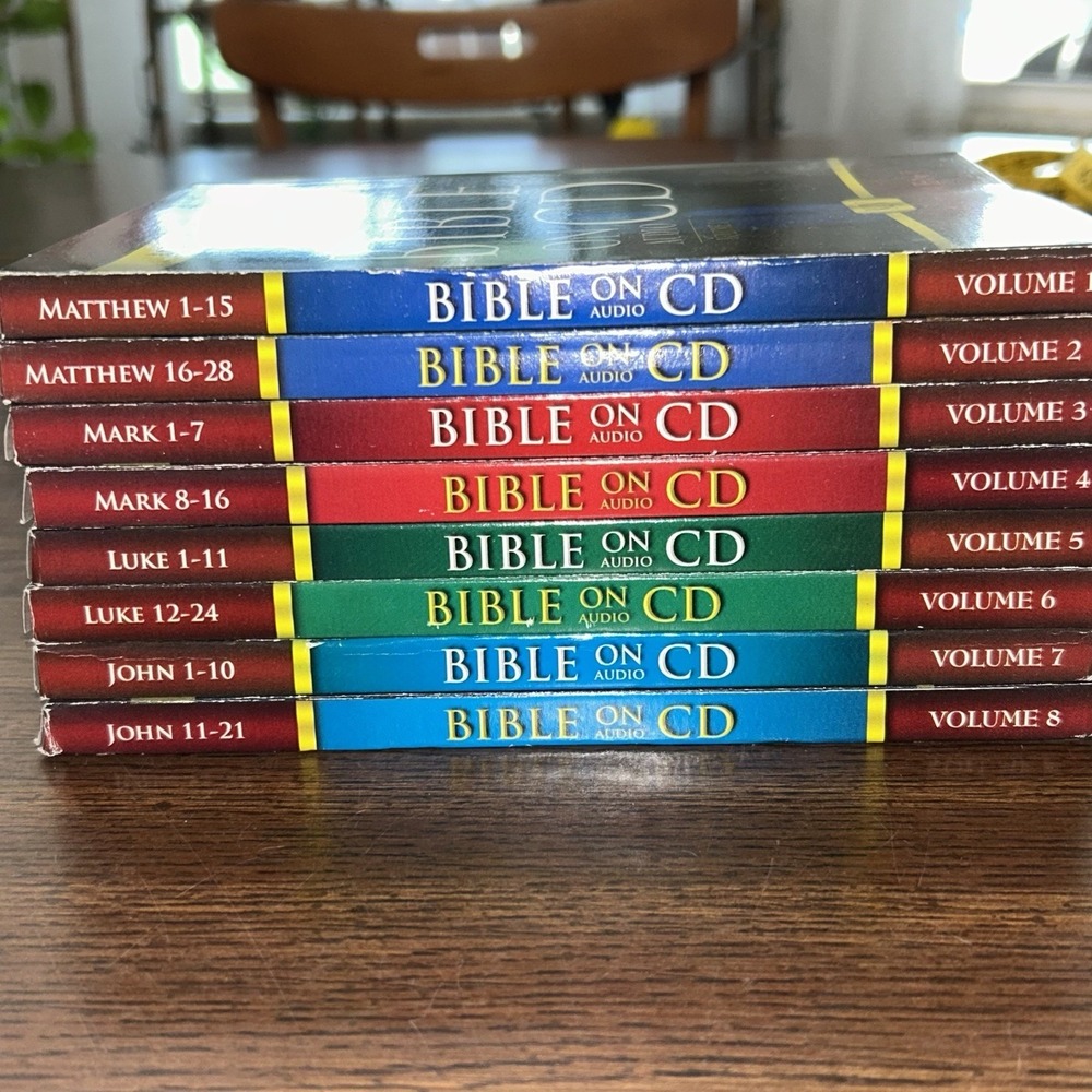 Bible On Audio CD Set KJV Volumes 1-8 New Testament